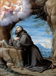 San Francesco in meditazione