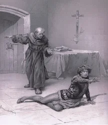 Vivi qui in paradiso, e puoi guardarla., illustrazione da Romeo e Giulietta