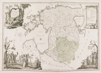 Mappa generale di Estonia e Lettonia. Atlas de la Livonie, 1798