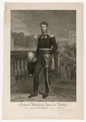 Federico Guglielmo III in Place de la Concorde
