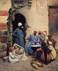 La venditrice di latte, Il Cairo