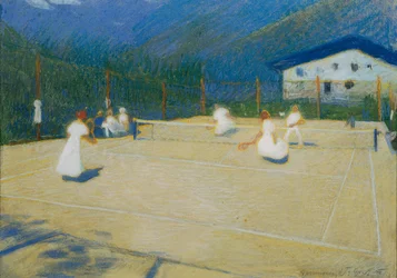 Campo da tennis a Gossensass