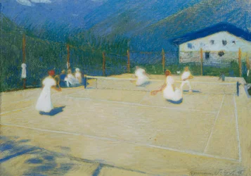 Campo da tennis a Gossensass