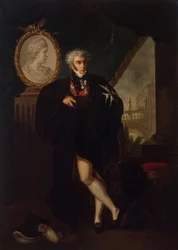 Ritratto di Dmitry Lvovich Naryshkin 1758-1838, inizio XIX secolo