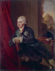 Ritratto del vice-cancelliere Principe Alexander Kurakin 1752-1818, 1801