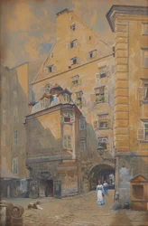 Il cortile della Trinità a Vienna