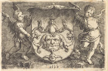 Scudo con Mascherone