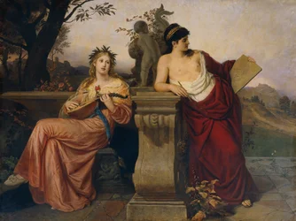 Allegoria della musica e della pittura