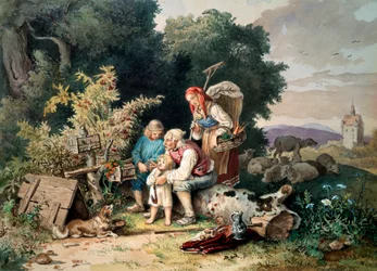 La Famiglia del Pastore, 1837