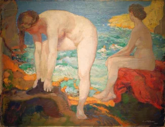 L. v. Hofmann, Bagnanti al mare