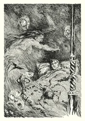 Illustrazione per Il ritratto di Dorian Gray di Oscar Wilde