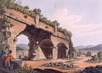 Parte della Grande Galleria del Tempio di Diana, Efeso, tavola 42 da 