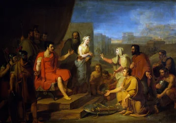 Continenza di Scipione (olio su tela)