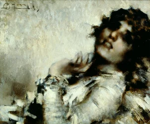 Ritratto di donna, di Luigi Conconi