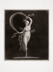 Danza. Inciso da Luigi Cunego. Disegno di Antonio Canova