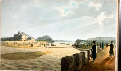 Veduta del ponte Pila a Genova