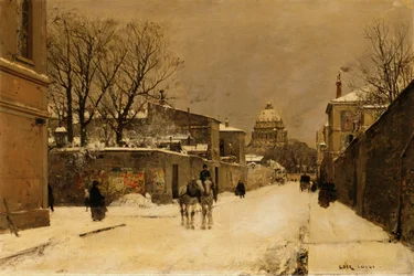 Una strada vicino agli Invalides, Parigi