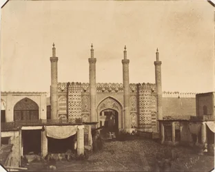 [La nuova porta, Teheran], 1850s