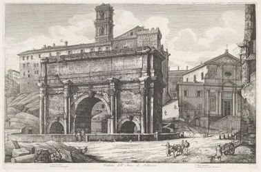 Arco di Settimio Severo a Roma
