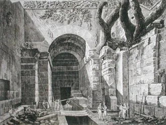 Resti romani a Castel Gandolfo, Lago Albano, da 