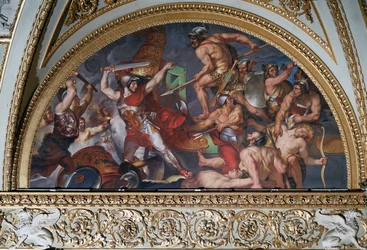 Iliade di Omero: combattimento tra Ettore e Aiace