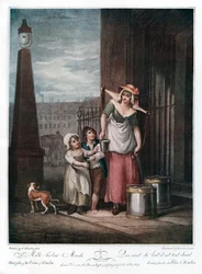 Latte sotto le cameriere, 1793