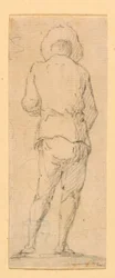 Un uomo in piedi