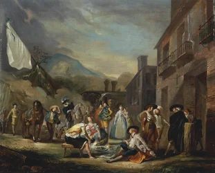 Un picnic in una locanda di campagna