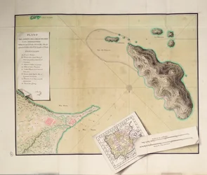 Mappa di Callao e Lima
