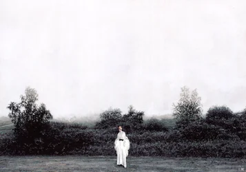 Dream Away Your Grey Skies Too, c.2015 (pittura acrilica su carta)
