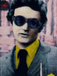 Nathan, 2012 circa (pittura acrilica su carta)