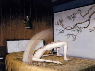 She is Made of Smoke, 2012 circa (pittura acrilica su carta)