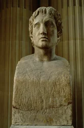 Alessandro Magno (356-323 a.C.) (marmo)