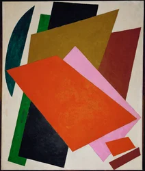 Composizione (olio su tela)