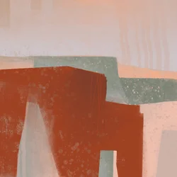 Forme del deserto in terracotta