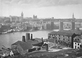Newcastle-on-Tyne, dai Rabbit Banks, c1896