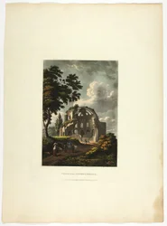 Tempio di Minerva Medica, lastra venticinque dalle Rovine di Roma