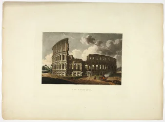 Il Colosseo, lastra quindici dalle Rovine di Roma