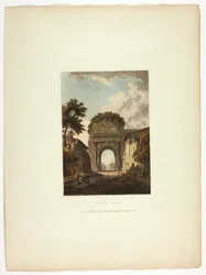 Arco di Tito, lastra dieci dalle Rovine di Roma