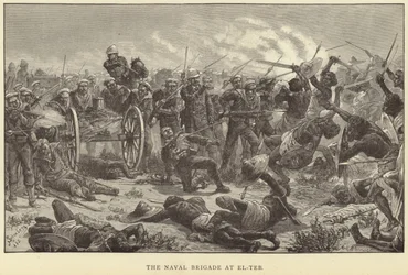 La brigata navale a El-Teb