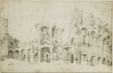 Maarten van Heemskerck - Roma, il Colosseo