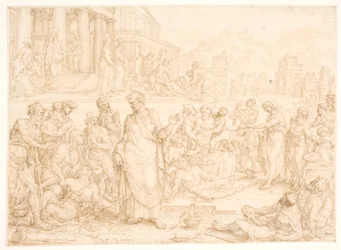 Pietro e gli altri apostoli guariscono i malati