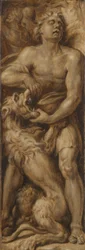 Sansone che squarcia il leone