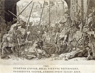 La conquista di Tunisi nel 1535, tavola 7 da 