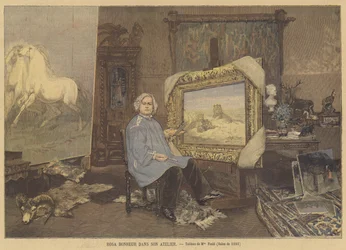 Rosa Bonheur nel suo studio