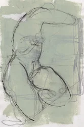 Sketchbook 13, 2024 (tempera, carboncino su carta)