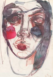 Sketchbook 16, 2024 (tempera, penna, pastello su carta)