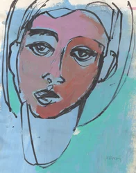 Sketchbook 21, 2024 (tempera, inchiostro su carta)