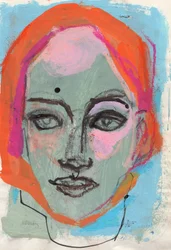 Sketchbook 24, 2025 (tempera, inchiostro, pastello su carta)