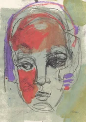 Sketchbook 27, 2025 (tempera, pastello, inchiostro, matita su carta)